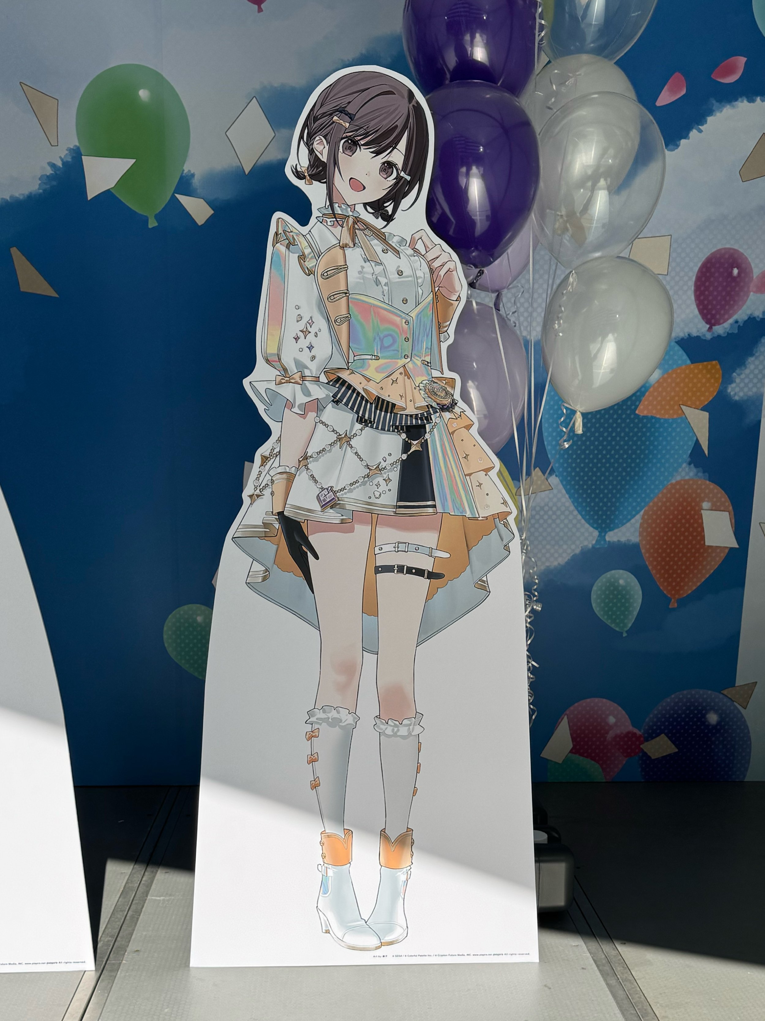 プロジェクトセカイ 5th Anniversary 感謝祭の東雲絵名パネル