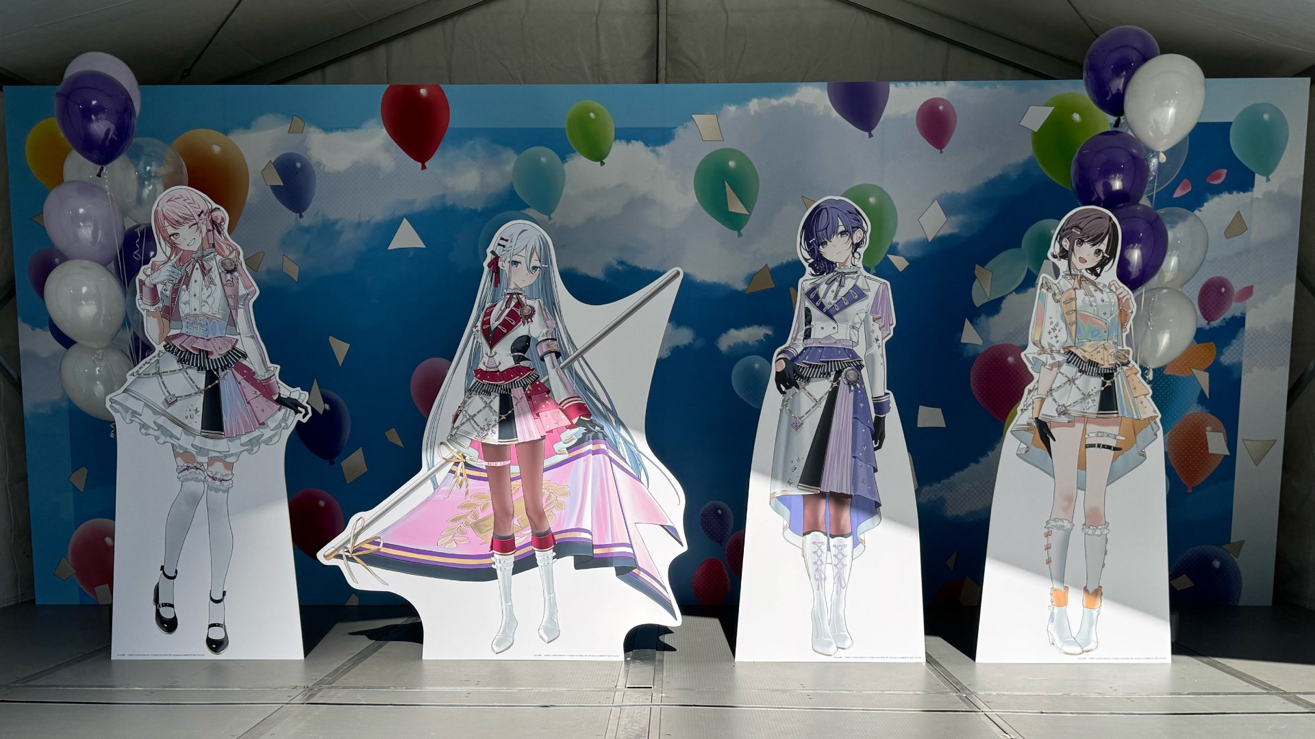 プロジェクトセカイ 5th Anniversary 感謝祭の25時、ナイトコードで。等身大パネル