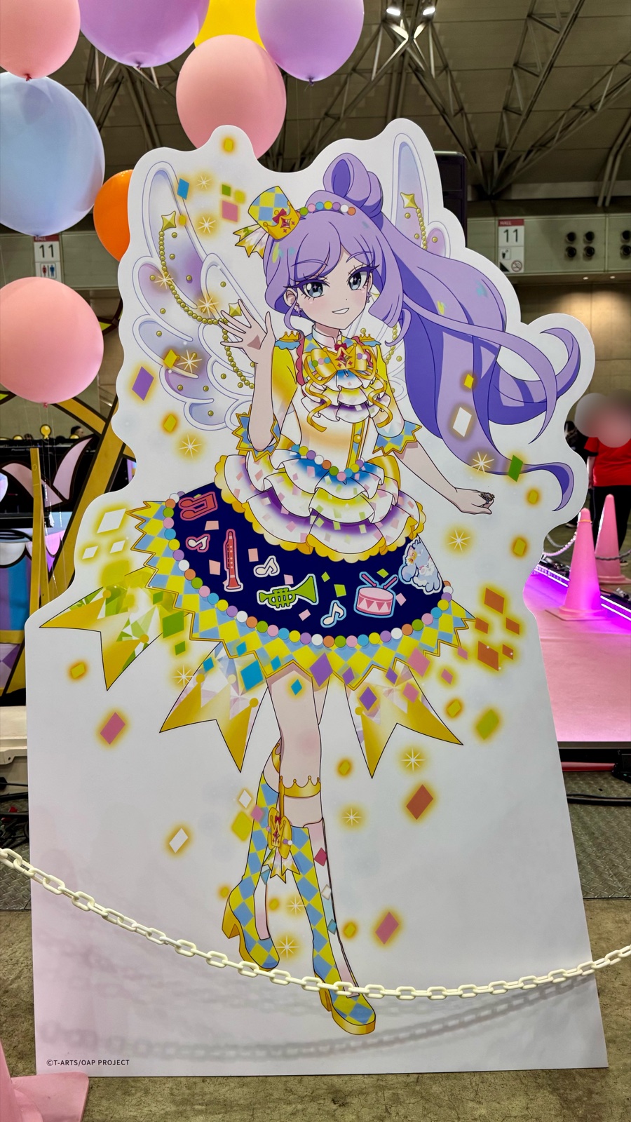 ピュアパレードバズリウムのエマのスタンディ