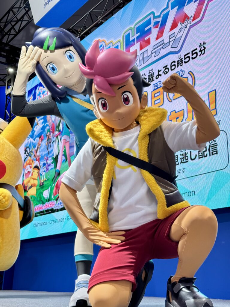 AnimeJapan 2025 ShoProブースのリコ・ロイ・ウルト・キャップ撮影会展示