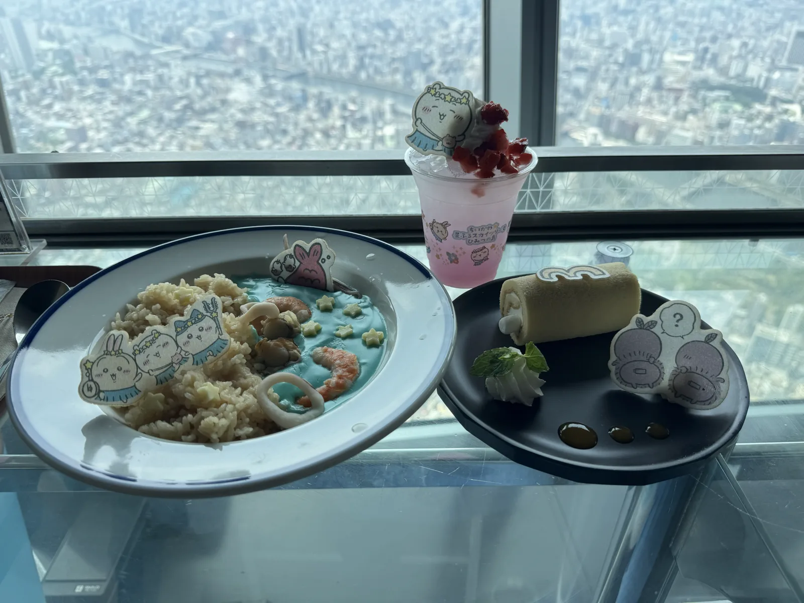 東京スカイツリーのちいかわコラボメニュー