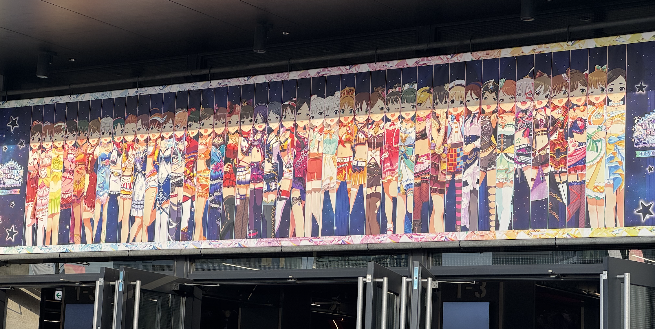 THE IDOLM@STER CINDERELLA GIRLS 10th MEMORIAL LIVE STARLIGHT STAGEの会場掲出ビジュアル