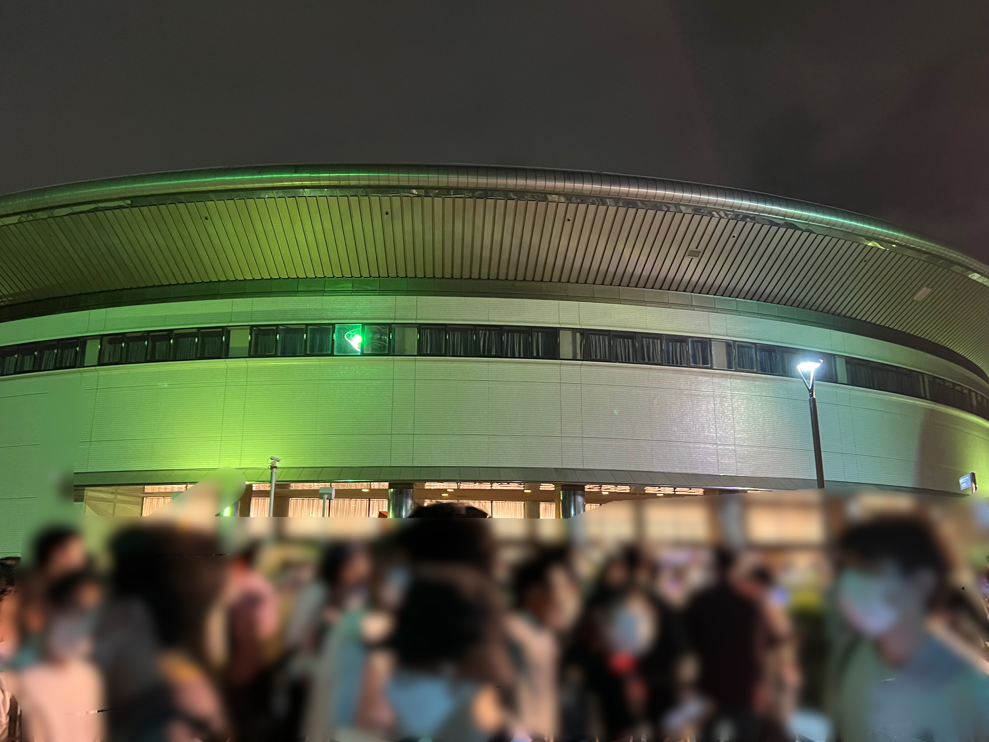 THE IDOLM@STER CINDERELLA GIRLS LIKE4LIVE #cg_ootd終演後の日本ガイシホール外観