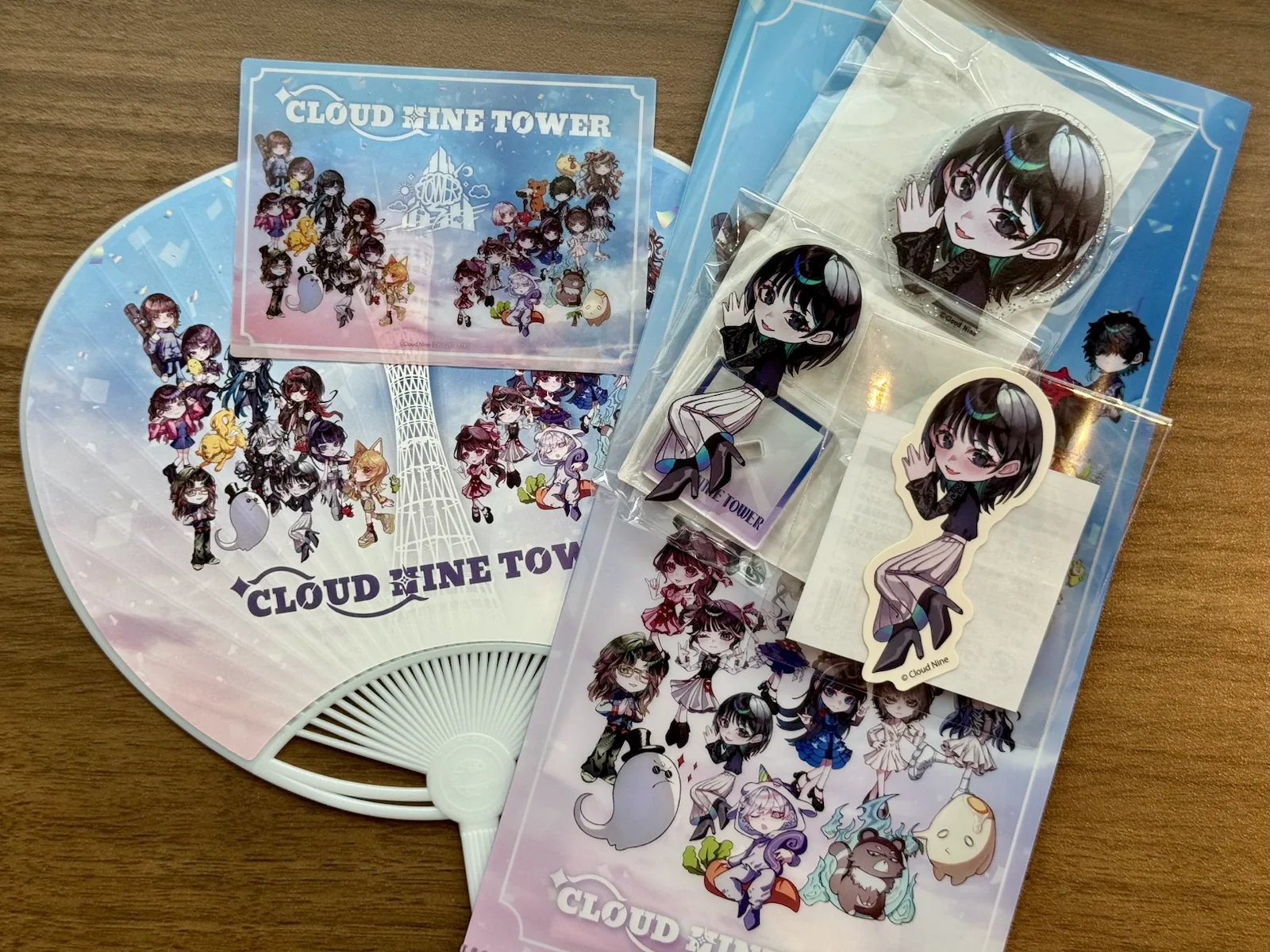 クラウドナインタワー神戸会場で購入した鈴木みのり関連グッズ