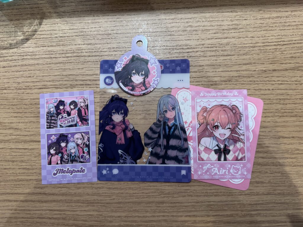 プロジェクトセカイ MUSIC&DINER Melopaleのグッズ